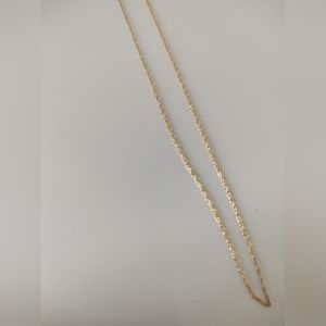 10k yellow gold 18 inch vintage chain